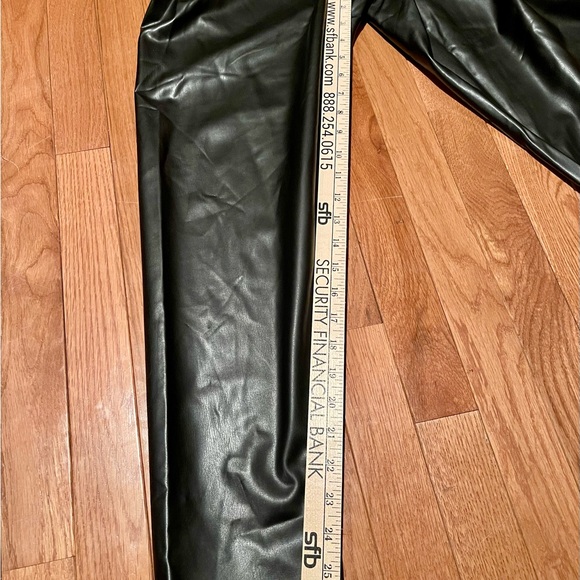 Joie Sleek Black Faux Leather Pants NWT (XXL) - Picture 2 of 8